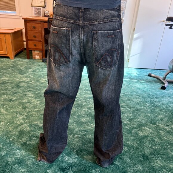Vibes Premium Men's Jeans Size 34X32 - Picture 9 of 10